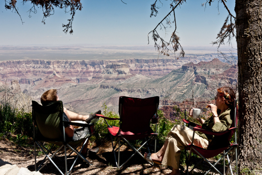 14.-16.6.2011 - Grand Canyon - Roosevelt Point: Picknick :-)))