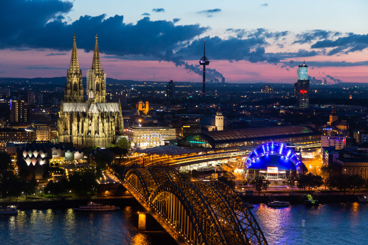 12.5.: Köln bei Nacht