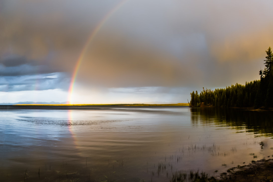 21.7. Grant - Wolkenbruch und Regenbogen