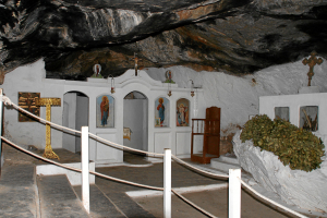Höhle von Milatos - die Kapelle