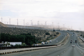 Interstate zwischen L.A. und Palm Springs