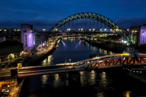 Bridges of Newcastle: High Level Bridge --&gt; Swing Bridge, Tyne Bridge, Millenium Bridge