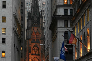 12.11.2006 - Die kleine Kirche in Südmanhattan.