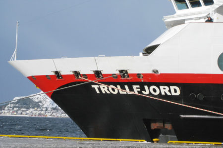 MS Trollfjord in Ålesund