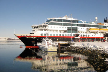 MS Trollfjord in Kirkenes