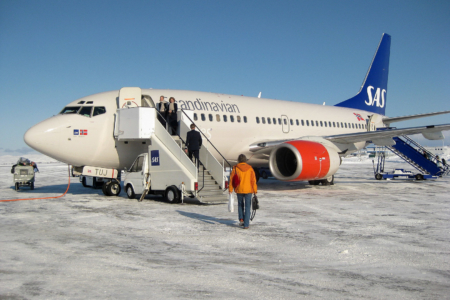 Rückflug von Kirkenes