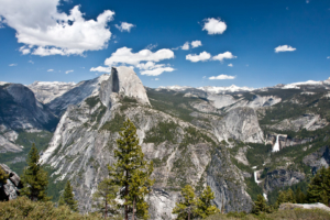 16.6. - Glacier Point - Half Dome und Nevada&amp;Vernal Falls