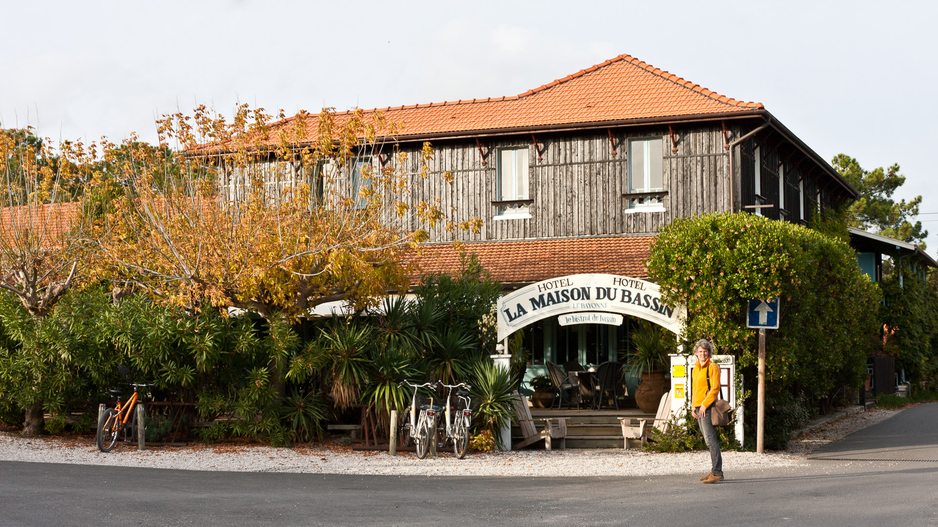 23.10.  Unser Hotel "Maison du Bassin"