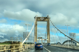 15.10.2016 - Rückfahrt, Tamar Bridge