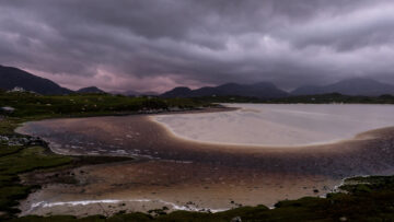 11.9.2016 - Uig Bay, bei 60mph Wind