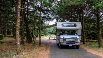 12.8.2017 - Cape Disappointment SP, Campground, Site 177