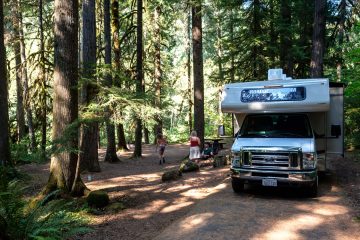 17.8.2017 - Paradise Campground, Oregon, Site 51