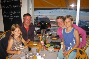 Auf der Rückreise:  Übernachtung in Cancale - Port Mer