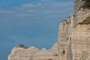 Auf der Rückreise: Etretat