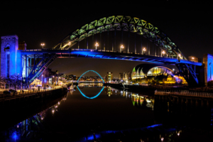 14.4.2018: Tyne & Millenium Bridge, Gateshead