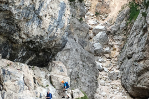 10.8.2018 - Cascate di Fanes, Klettersteig