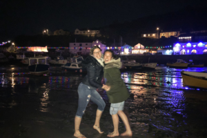 17.4.2019 - Mud in Porthleven Harbour