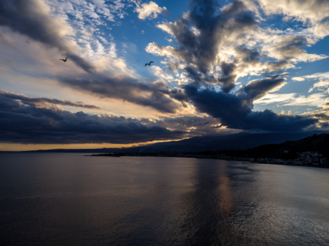 17.11.2022 - Bucht von Naxos, bei Taormina