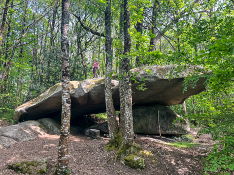 23.5.2023 - Radtour Pont Aven, Dolmen du Poulguin