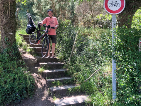 26.5.2023 - Radtour Port Manec´h - Port du Bélon. Sentier Côtier - nicht so geeignet 😳