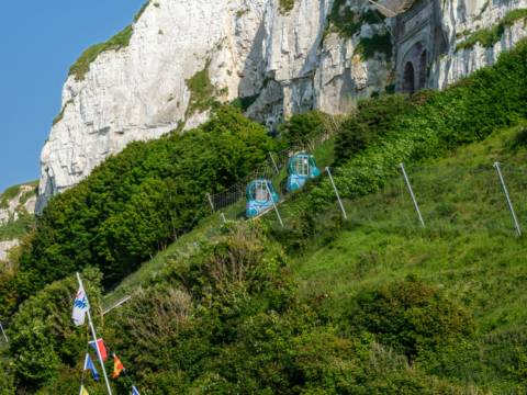 5.6.2023 - Bummel durch Le Tréport und Mers-les-Bains, Funiculaire