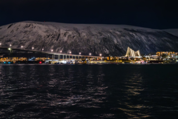 15.2.2024 - Tromsø, Tromsøbrua, Eismeerkathedrale