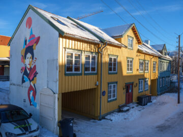 16.2.2024 - Bummel durch Tromsø, Streetart