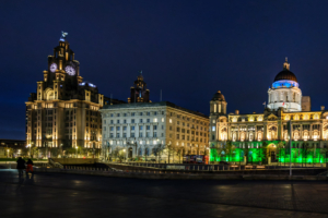 14.4.2024 - Liverpool, The Three Graces: Royal Liver, Cunard &amp; Port of Liverpool Building