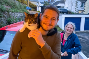 22.9.2024 - Porthleven, Katze &amp; Compass Cottage