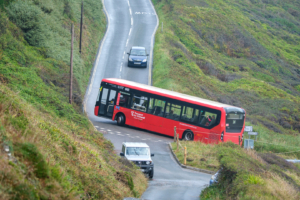 22.9.2024 - Wanderung Poldhu Cove, Rückfahrt mit dem Bus