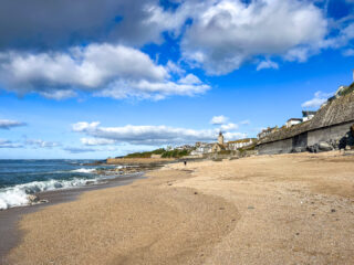 28.9.2024 - Porthleven, Abschied vom Strand