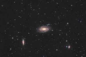 3.-6.3.2025 - b) M81 Bode Galaxie - 7h, 280mm (360x10s, 240x30s, 360x30s), 600mm (476x10s), rlp, csc, sr, SC